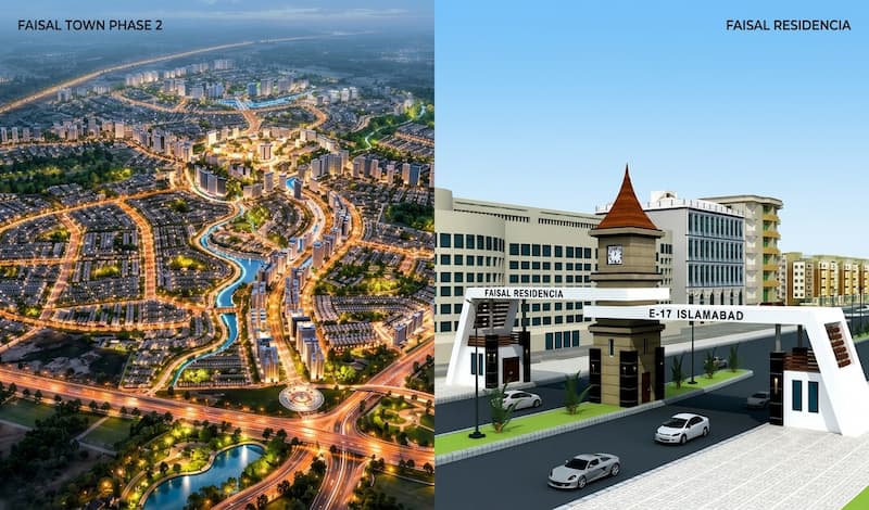 Faisal Residencia vs Faisal Town Phase 2 Which One Is Right for You?