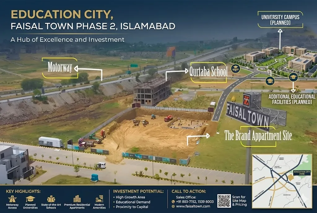 Education City Details Faisal Town PHase 2