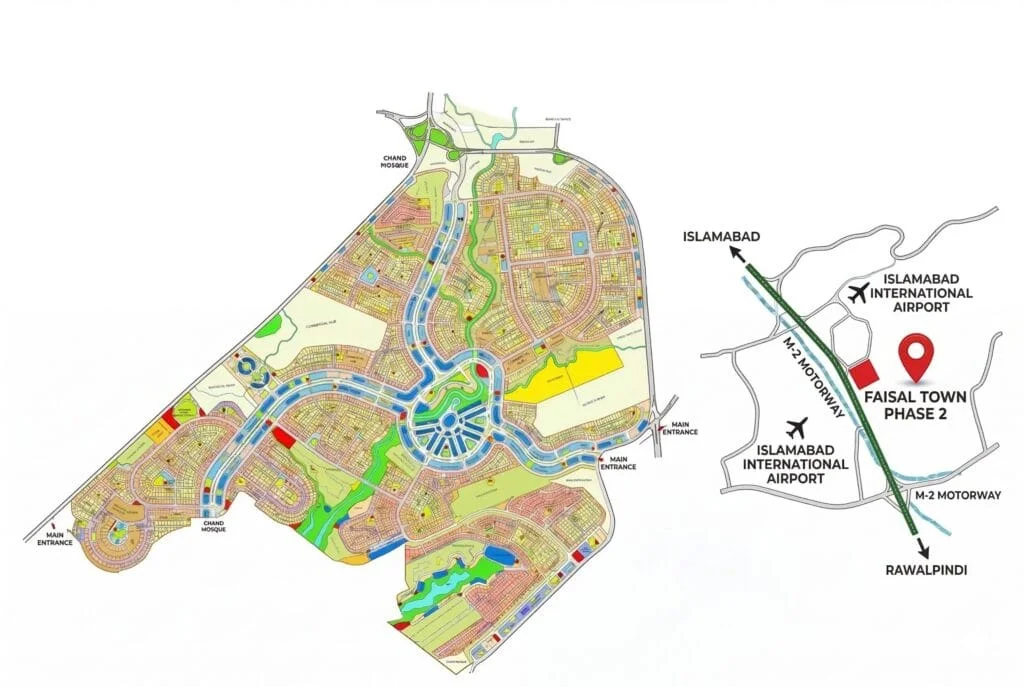 Faisal Town Phase 2 Master Plan