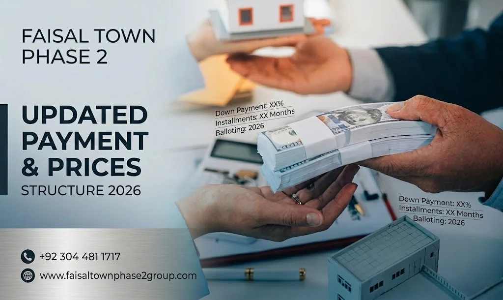 Plots on Installments in Faisal Town Phase 2 Islamabad Updated Payment Plan 2026