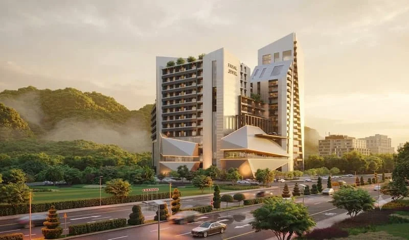 Faisal Jewel Mixed-Use Vertical City with Hotel, Shops and Apartments