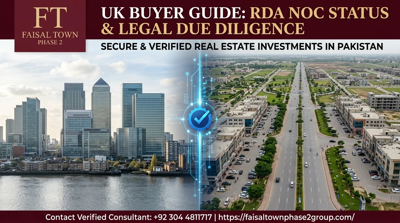 Faisal Town Phase 2 NOC Status for uk investor