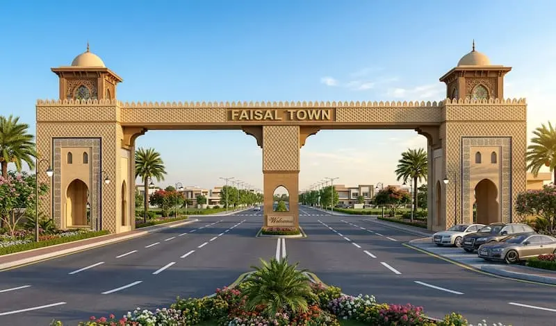 Staying Updated on Development Progress faisal town phase 2 