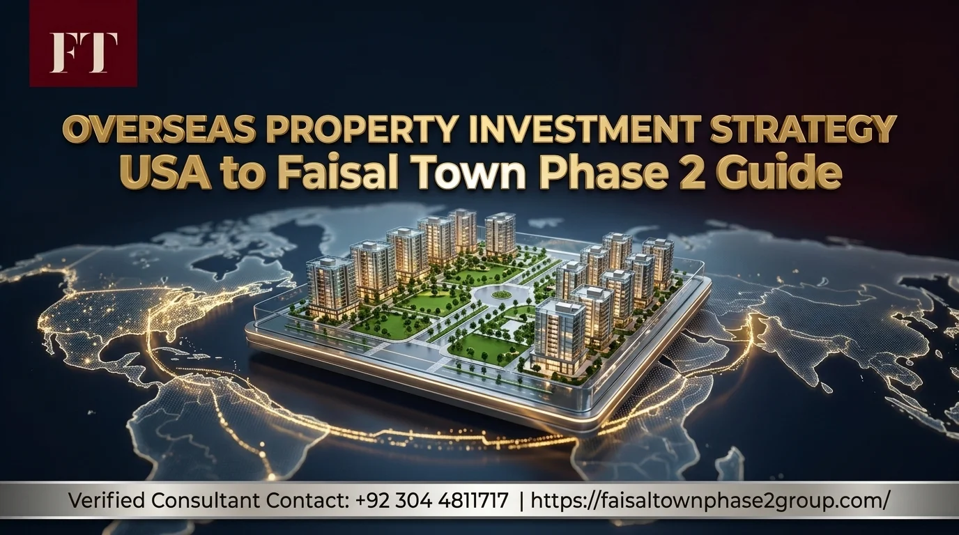 Faisal Town Phase 2 a Good Investment for USA Based Pakistanis